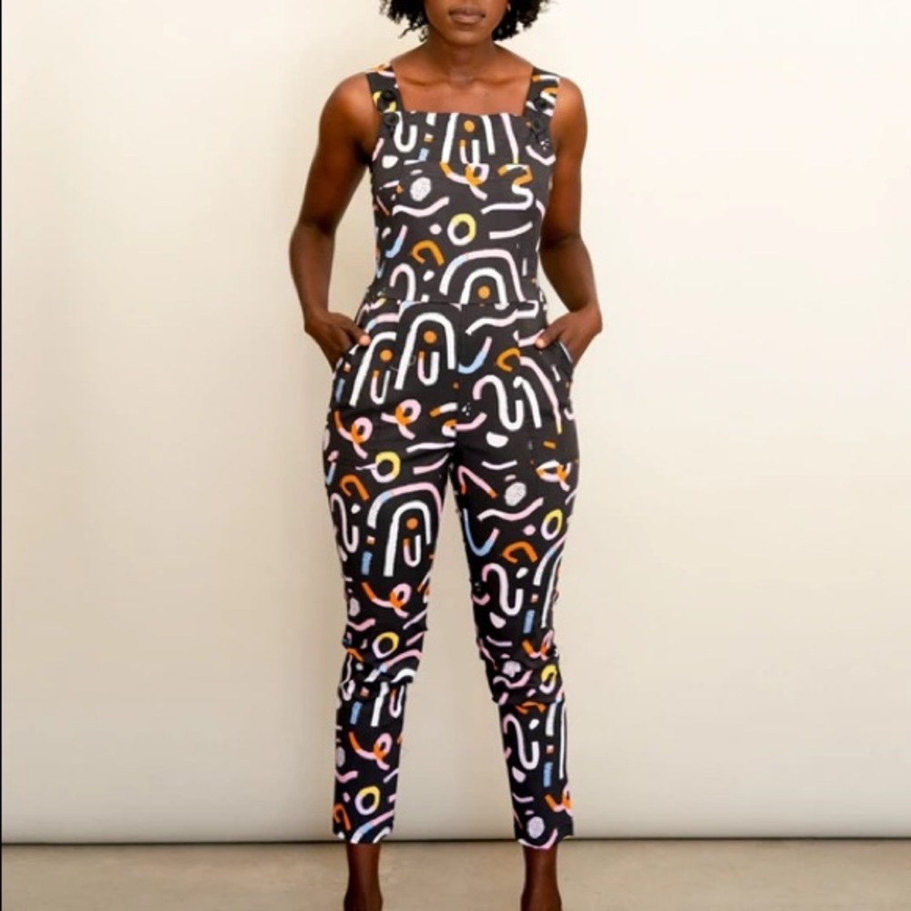 NOOWORKS overalls - Candy print
